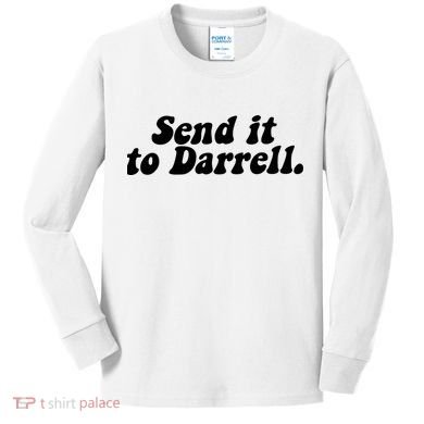 Send It To Daryl Kids Long Sleeve Shirt
