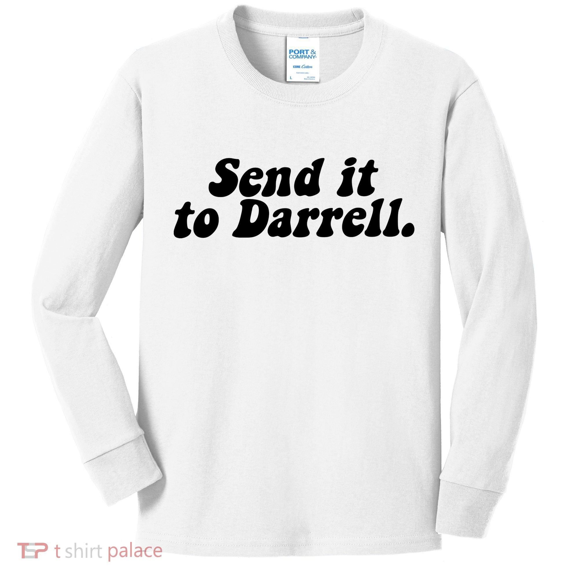 Send It To Daryl Kids Long Sleeve Shirt