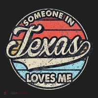 Someone In Texas Loves Me Us State Cool Retro Beanie thumb 2