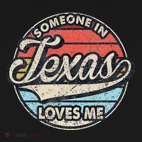 Someone In Texas Loves Me Us State Cool Retro Women's Tank Top thumb 5