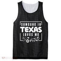 Someone In Texas Loves Me Mesh Reversible Basketball Jersey Tank thumb 0