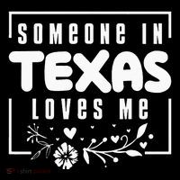 Someone In Texas Loves Me Ornament thumb 1