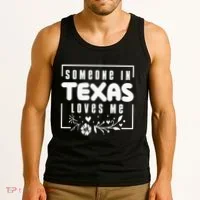 Someone In Texas Loves Me Tank Top thumb 3