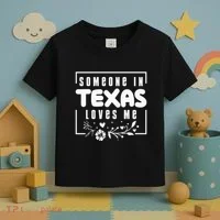 Someone In Texas Loves Me Toddler T-Shirt thumb 3