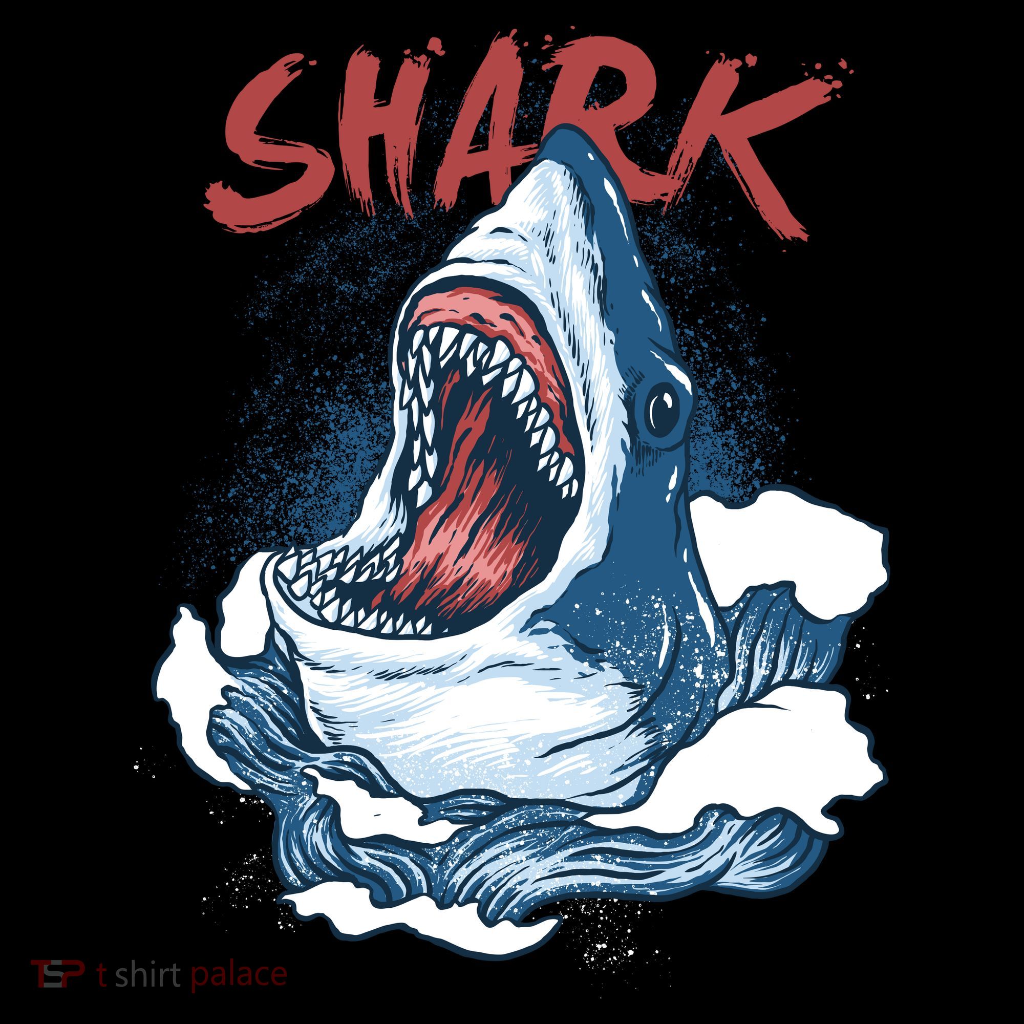 Shark In The Ocean Cool Sharks Week Waves Bite Coffee Mug