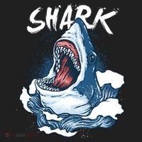 Shark In The Ocean Cool Sharks Week Waves Bite Tumbler thumb 3