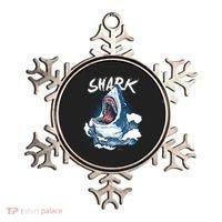 Shark In The Ocean Cool Sharks Week Waves Bite Ornament thumb 0