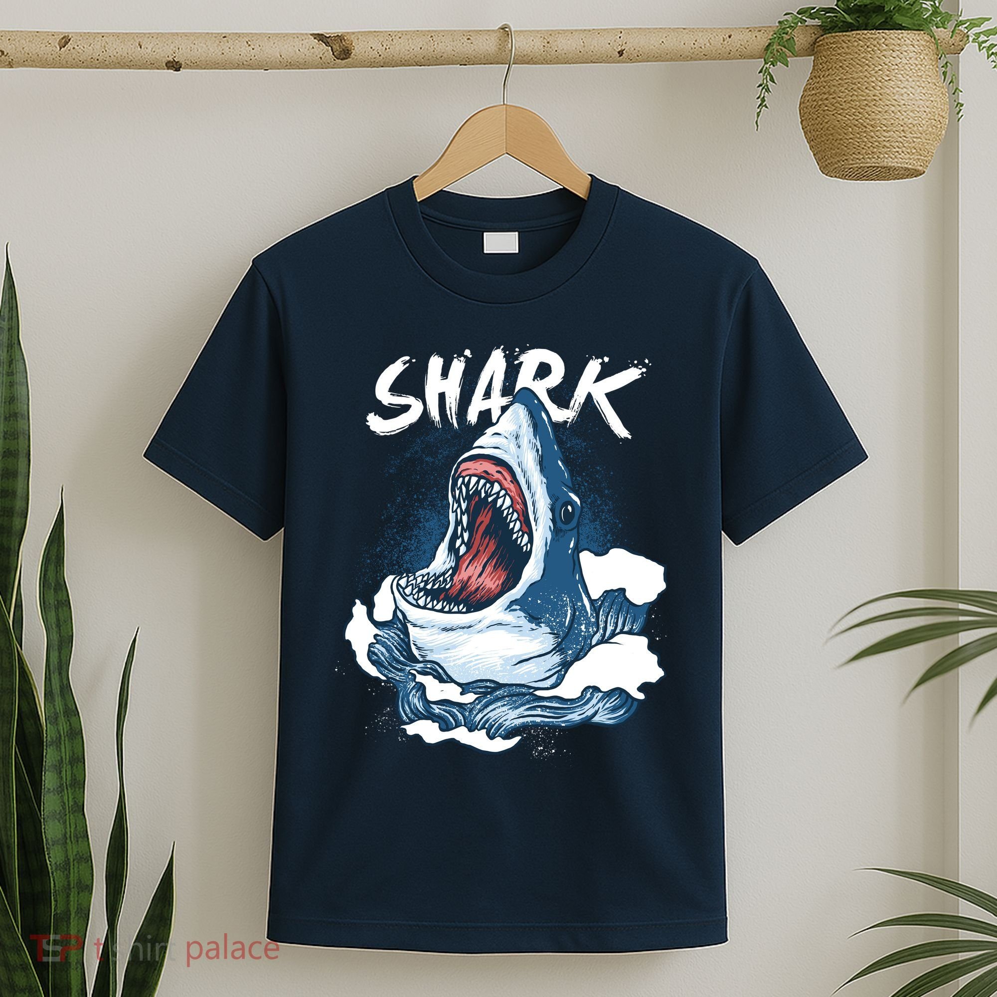 Shark In The Ocean Cool Sharks Week Waves Bite T-Shirt
