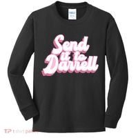 Send It To Darrell Kids Long Sleeve Shirt thumb 0