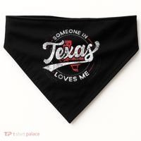 Someone In Texas Loves Me Texas USA-Made Doggie Bandana thumb 0