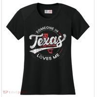Someone In Texas Loves Me Texas Women's Cooling Performance Crew T-Shirt thumb 0