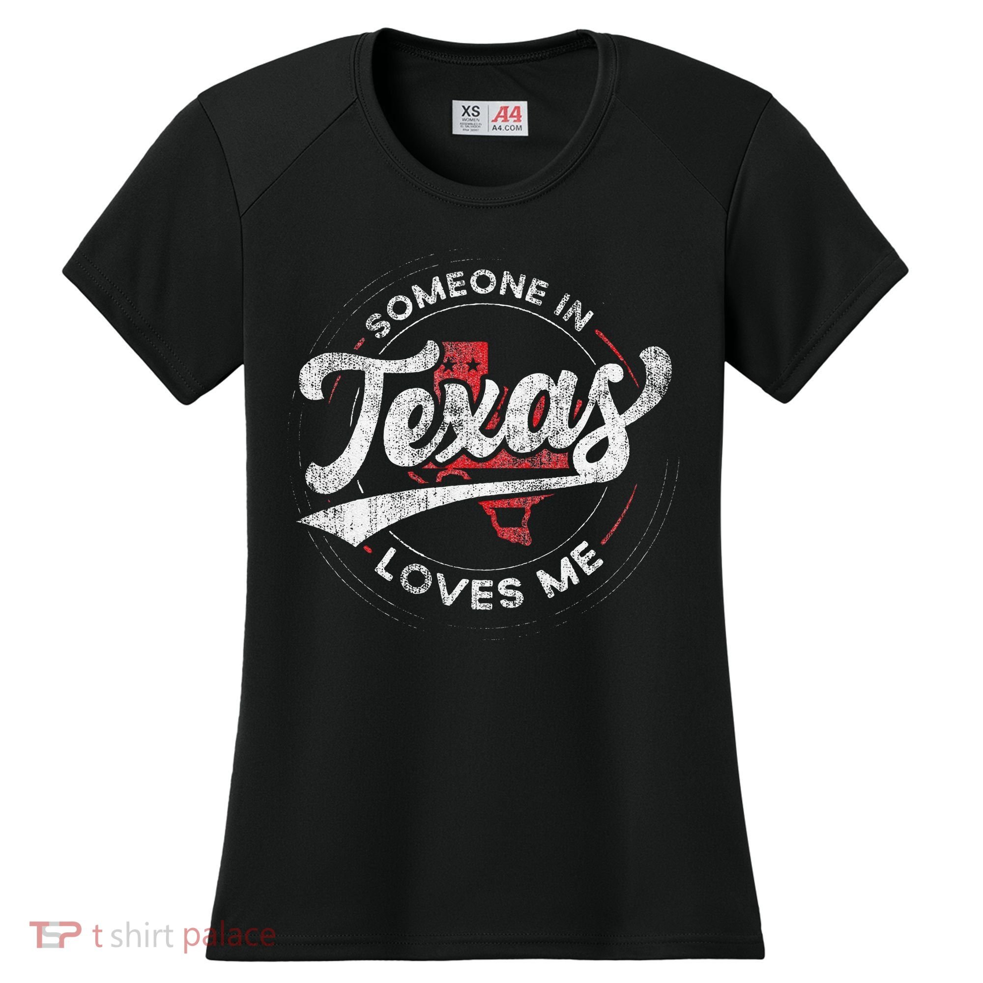 Someone In Texas Loves Me Texas Women's Cooling Performance Crew T-Shirt