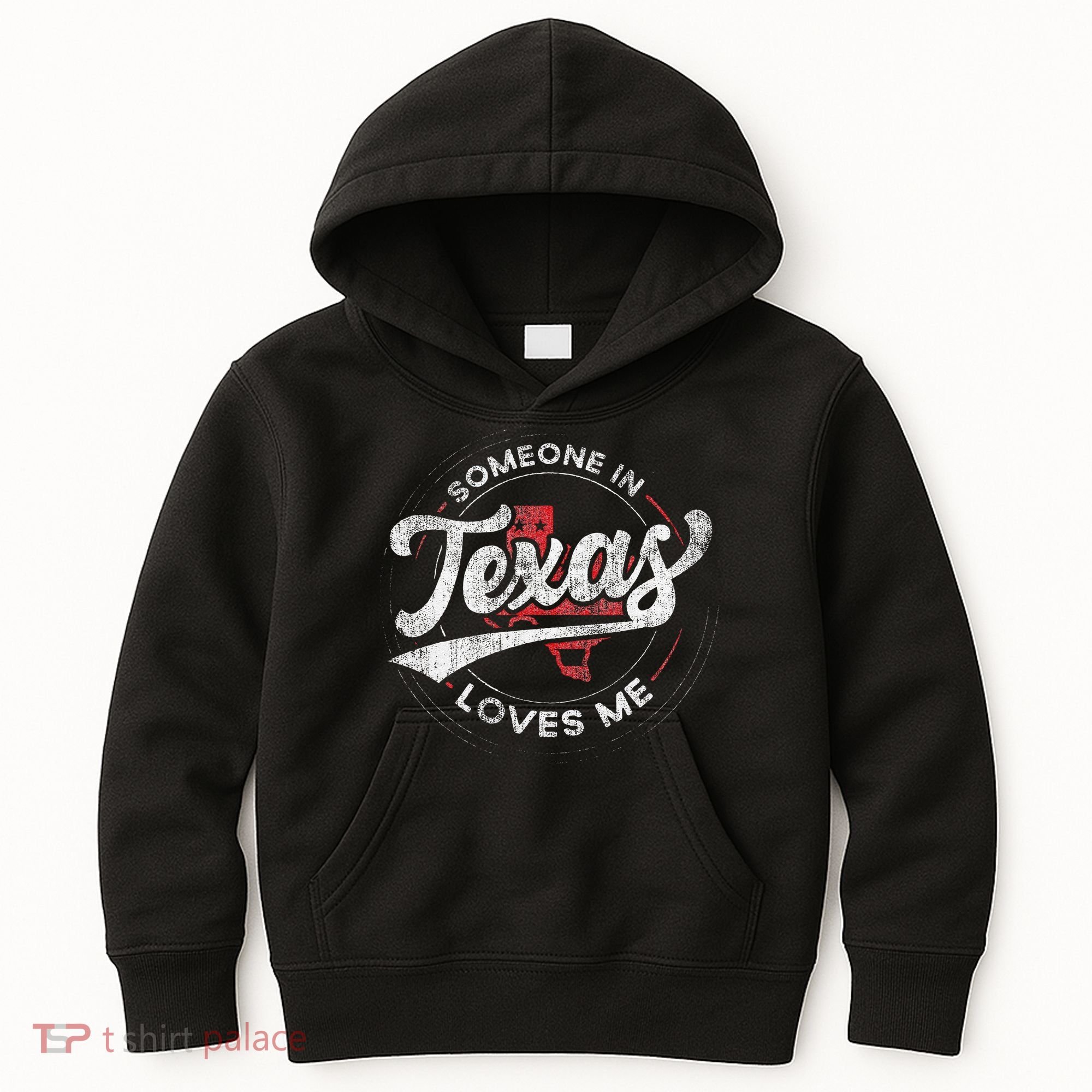 Someone In Texas Loves Me Texas Kids Hoodie