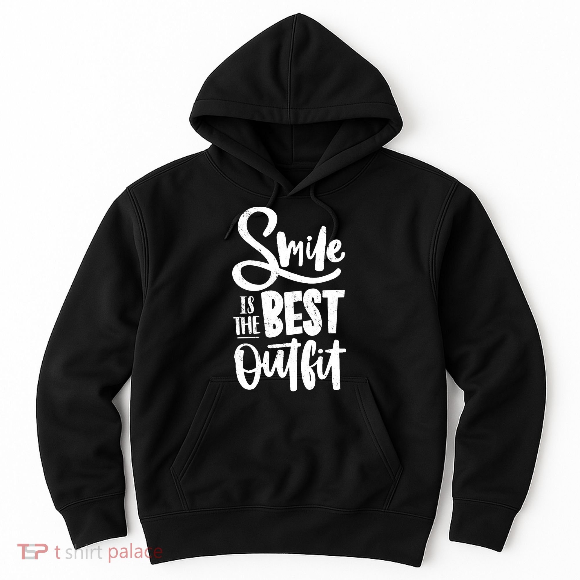 Smile Is The Best Outfit Cute Gift Hoodie