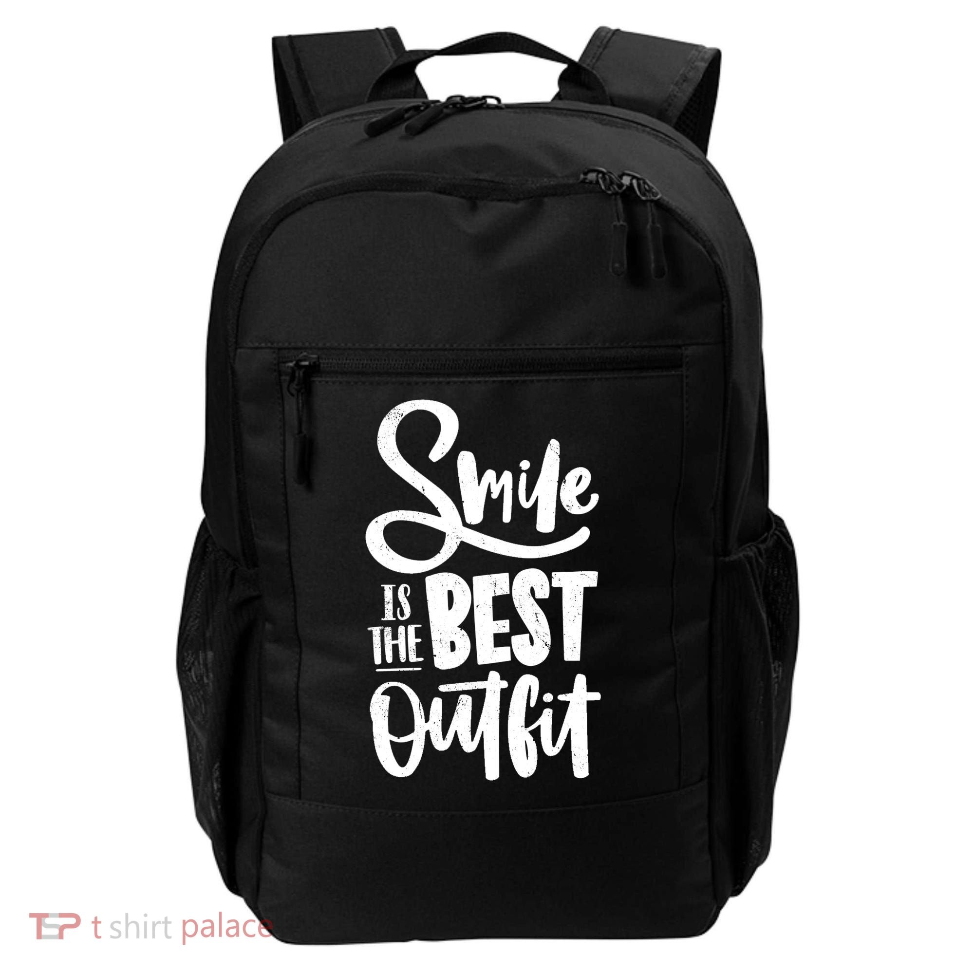 Smile Is The Best Outfit Cute Gift Backpack