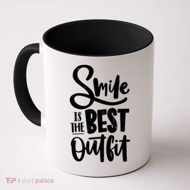 Smile Is The Best Outfit Cute Gift Coffee Mug