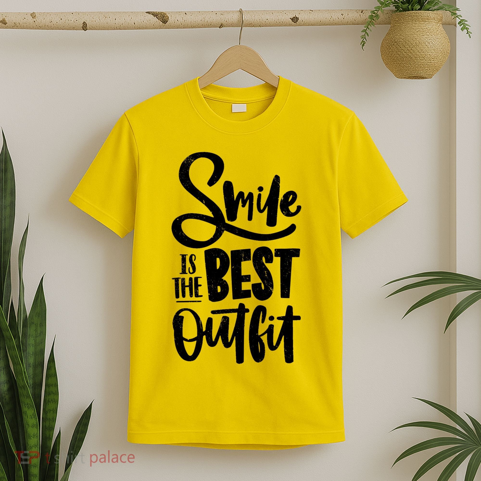 Smile Is The Best Outfit Cute Gift T-Shirt