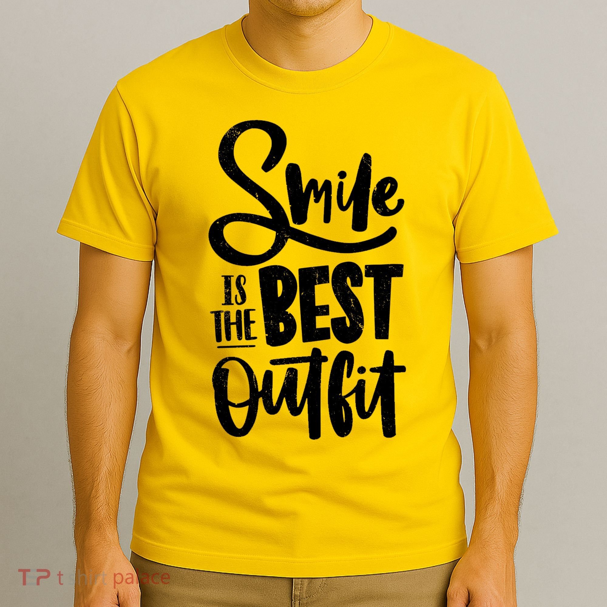 Smile Is The Best Outfit Cute Gift T-Shirt