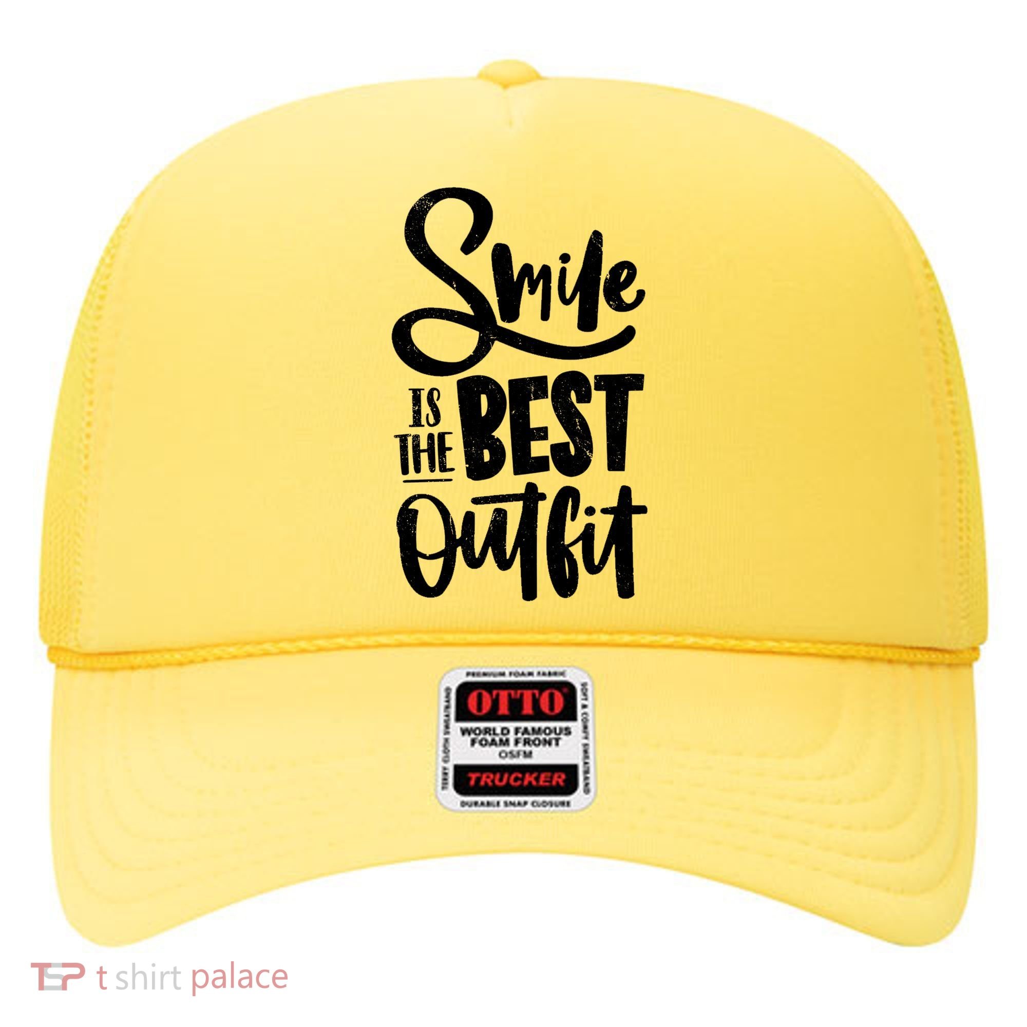 Smile Is The Best Outfit Cute Gift Hat