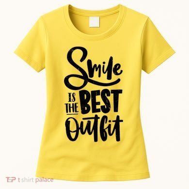 Smile Is The Best Outfit Cute Gift Women's T-Shirt