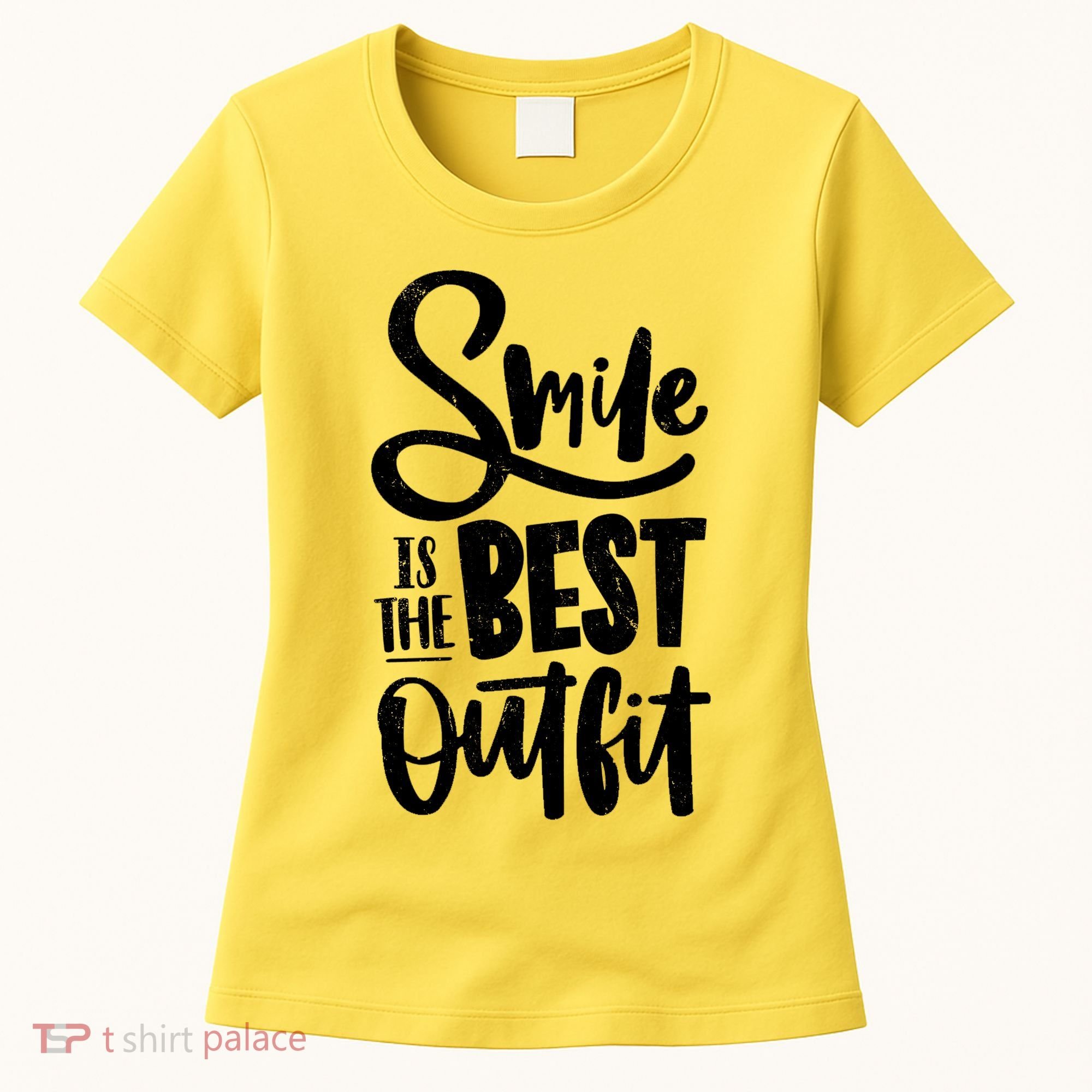 Smile Is The Best Outfit Cute Gift Women's T-Shirt