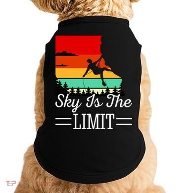 Sky Is The Limited Rock Climbing Doggie Tank