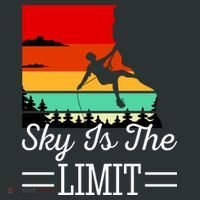Sky Is The Limited Rock Climbing Button thumb 1