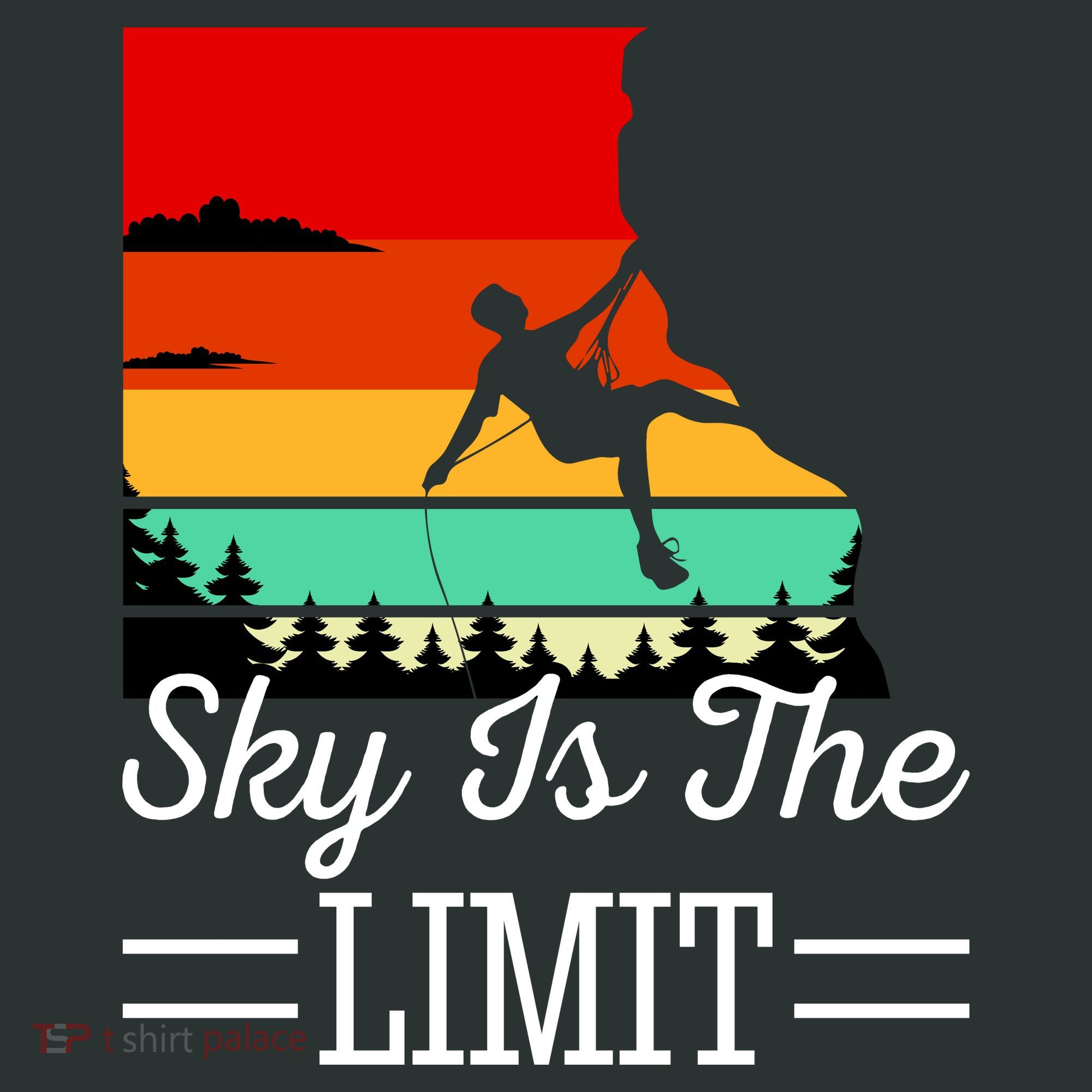 Sky Is The Limited Rock Climbing Tank Top