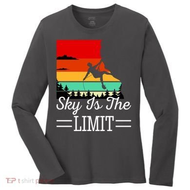 Sky Is The Limited Rock Climbing Women's Long Sleeve Shirt