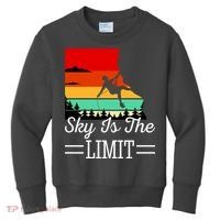 Sky Is The Limited Rock Climbing Kids Sweatshirt thumb 0