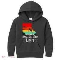 Sky Is The Limited Rock Climbing Kids Hoodie thumb 0