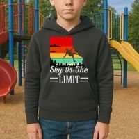 Sky Is The Limited Rock Climbing Kids Hoodie thumb 2