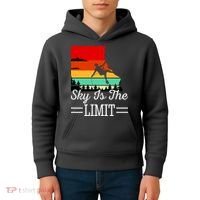 Sky Is The Limited Rock Climbing Kids Hoodie thumb 4