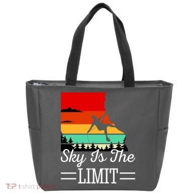 Sky Is The Limited Rock Climbing Tote Bag