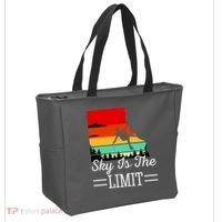 Sky Is The Limited Rock Climbing Tote Bag thumb 2