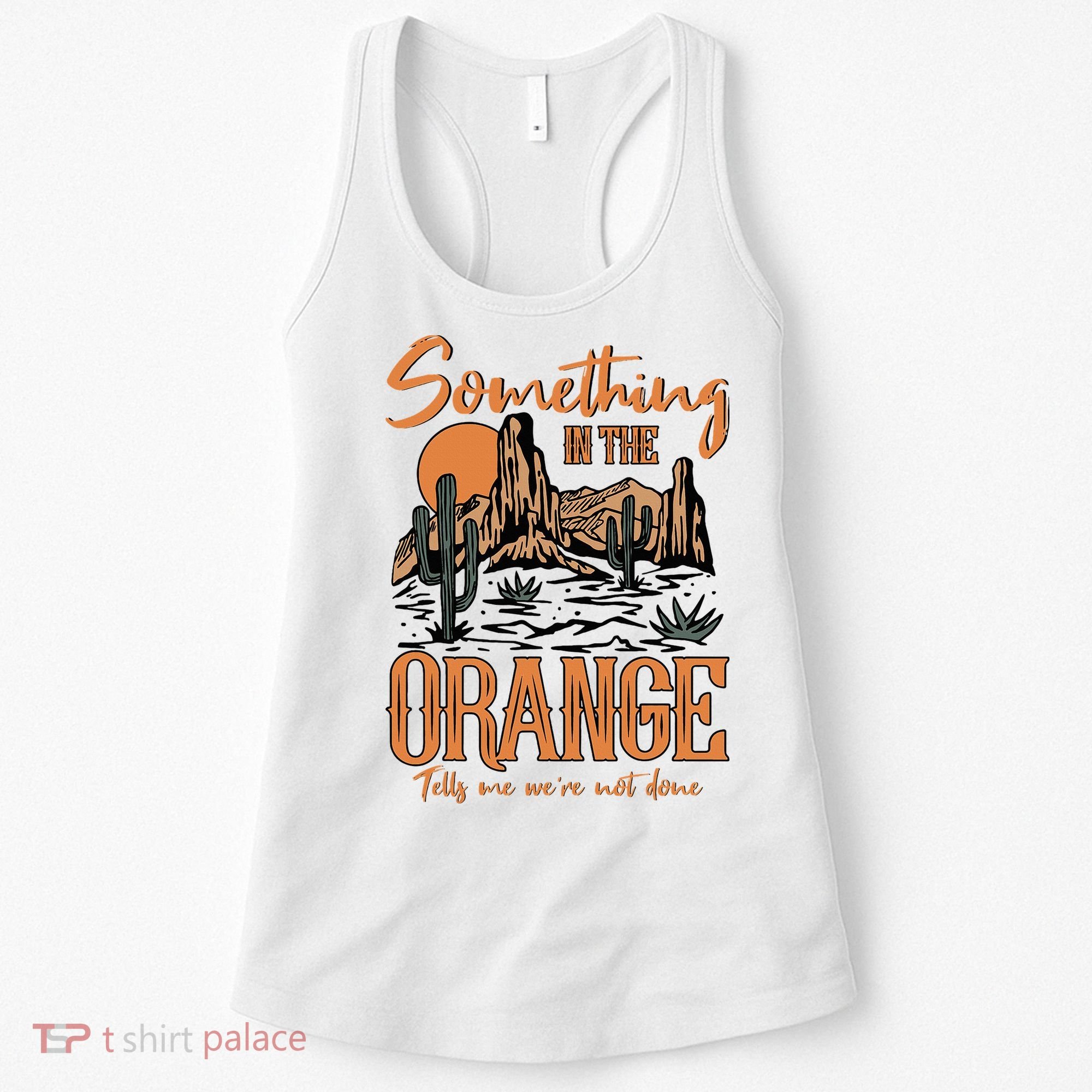 Something In The Orange Country Music Country Girl Women's Tank Top