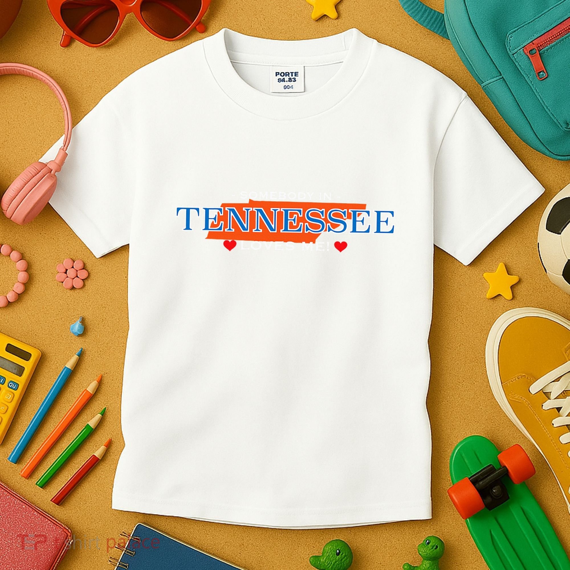 Someone In Tennessee Loves Me Adorable Gift Kids T-Shirt