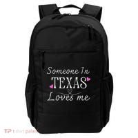 Someone In Texas Loves Me Funny Gift Backpack thumb 0