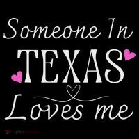 Someone In Texas Loves Me Funny Gift Women's Hoodie thumb 2