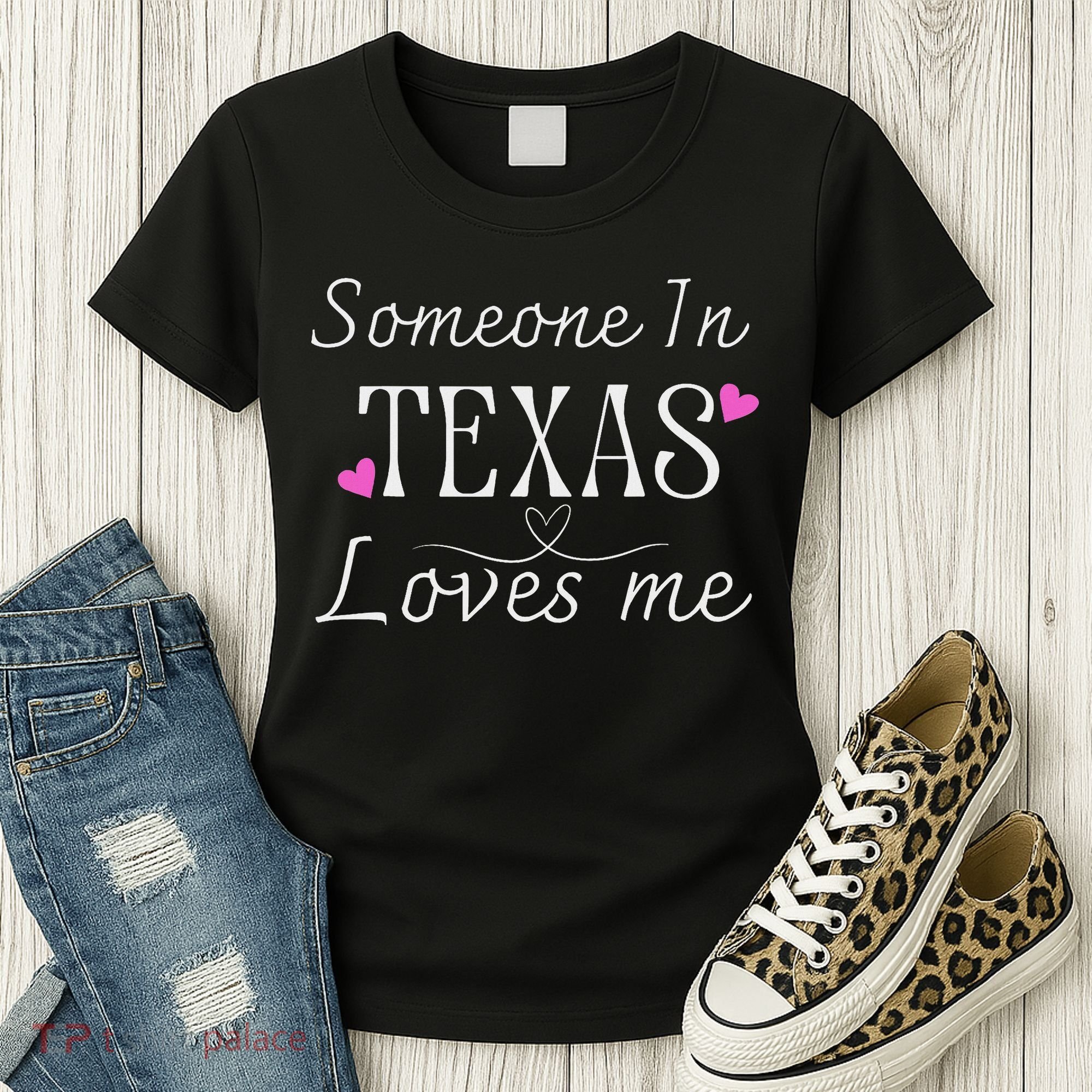 Someone In Texas Loves Me Funny Gift Women's T-Shirt
