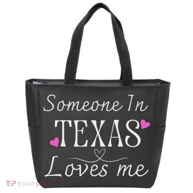 Someone In Texas Loves Me Funny Gift Tote Bag