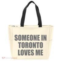 Someone In Toronto Loves Me Tote Bag thumb 0