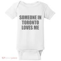Someone In Toronto Loves Me Baby Bodysuit thumb 0