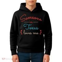 Someone In Texas Loves Me Kids Hoodie thumb 4