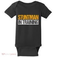 Stuntman In Training Stunt Double Perfomer Baby Bodysuit thumb 0