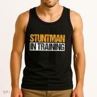 Stuntman In Training Stunt Double Perfomer Tank Top thumb 3