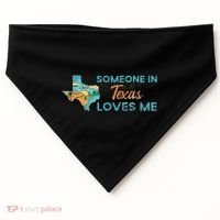 Someone In Texas Loves Me Texas USA-Made Doggie Bandana thumb 0