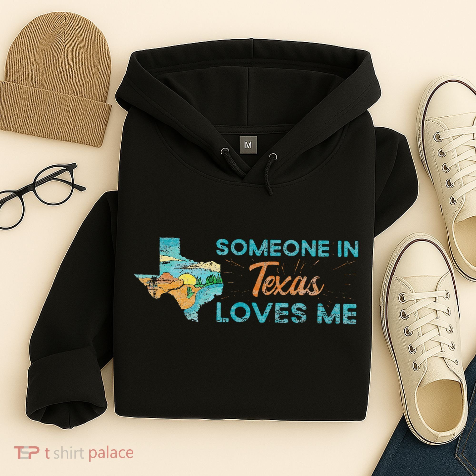Someone In Texas Loves Me Texas Hoodie
