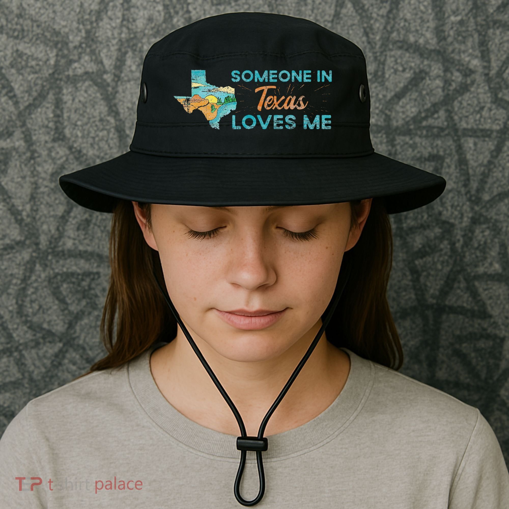 Someone In Texas Loves Me Texas Bucket Hat