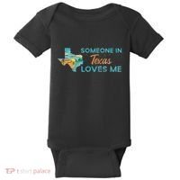 Someone In Texas Loves Me Texas Baby Bodysuit thumb 0